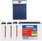 LUMINOUS OPTIMUS 4500+ / 48 VOLT + LUMINOUS RC 150AH 4 BATTERIES COMBO